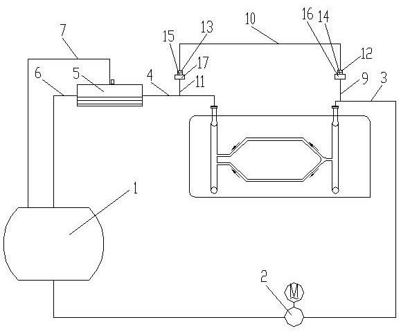 An anti-siphon method for generator stator cooling water system