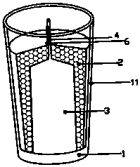 Customized cup wax and preparation method thereof