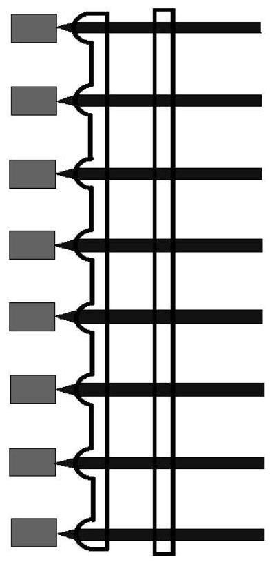 Blue light beam combining device and blue light beam combining method based on double gratings