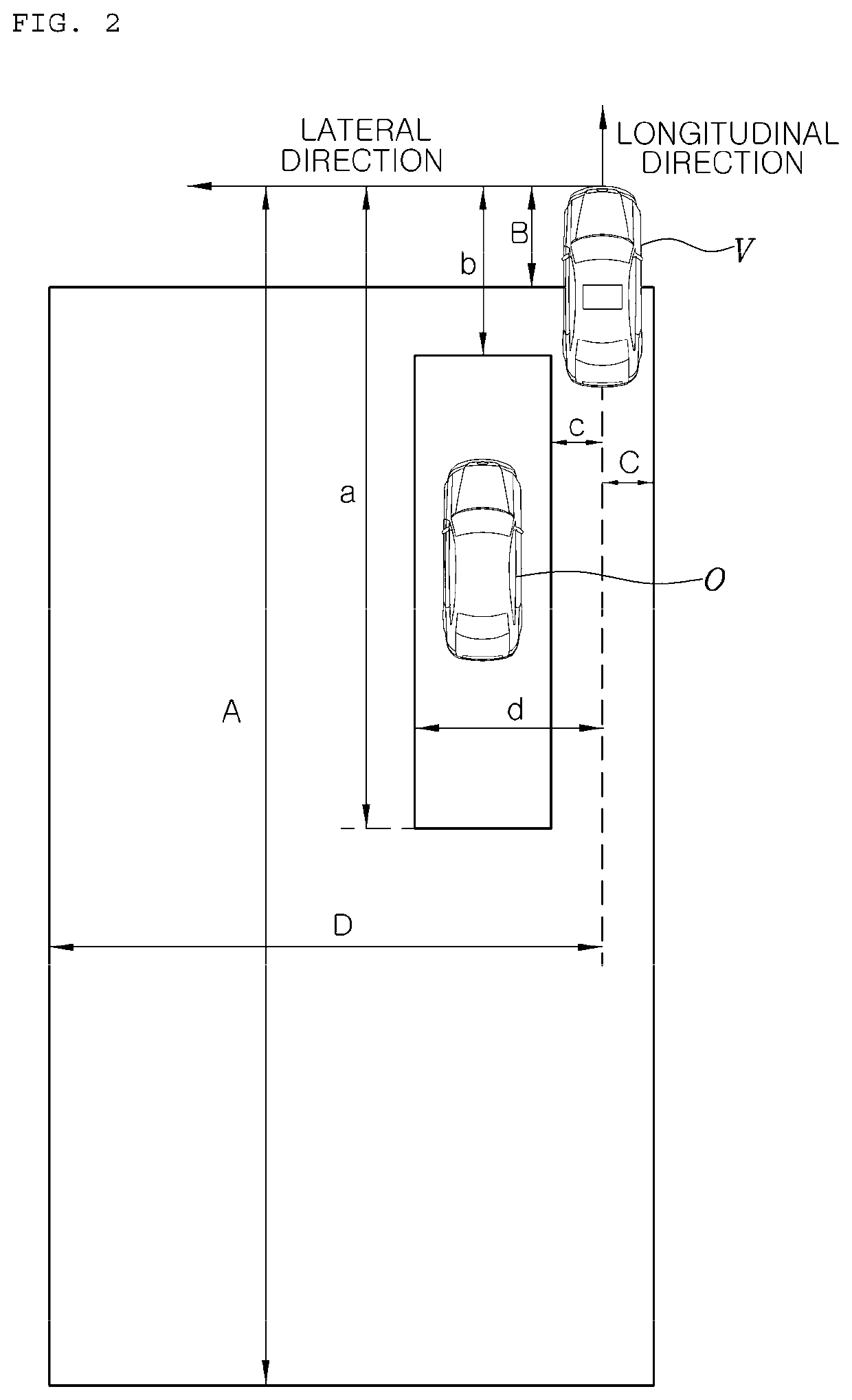 Rear lateral blind-spot warning system and method for vehicle