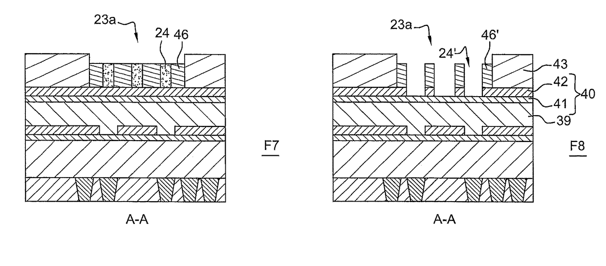 Method for making patterns by self-assembly of block copolymers