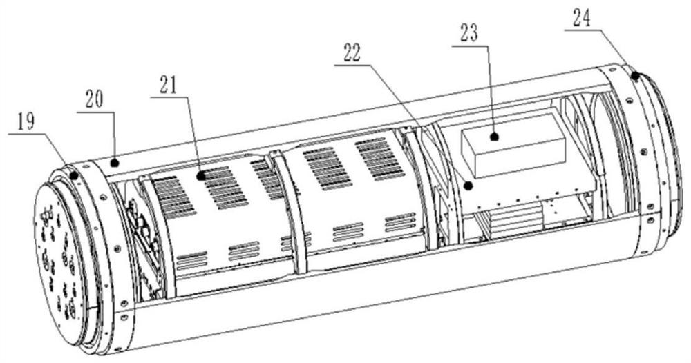 A large underwater vehicle with self-destructing wings