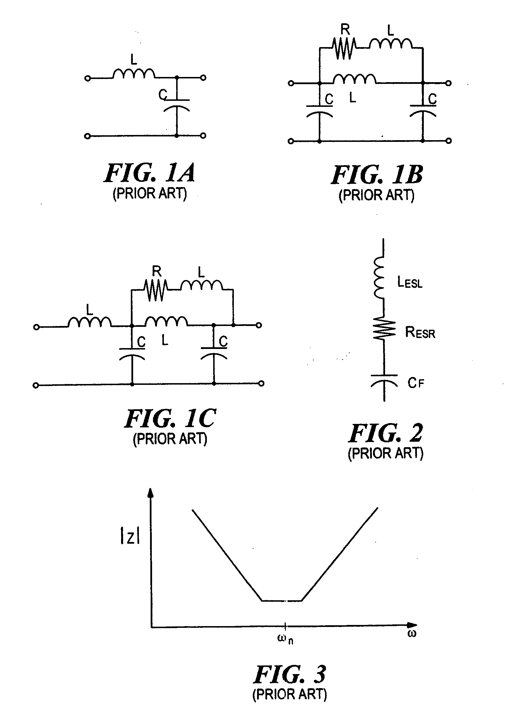 Filter having parasitic inductance cancellation