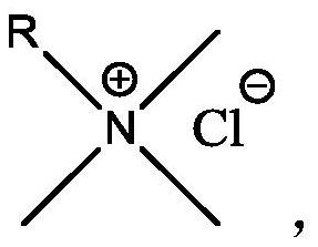 Synthesis method of low-cost long-carbon-chain cationic quaternary ammonium salt