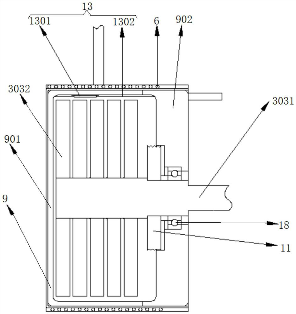 Flexible electronic function layer preparation device and preparation method under multiple composite fields