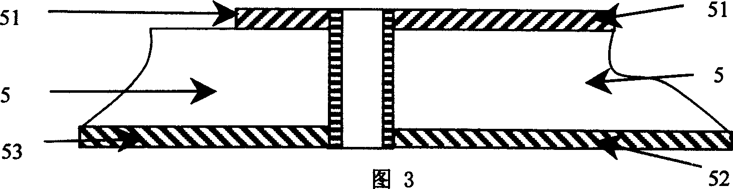 Wave-guide integrated on substrate-band-pass filter of coplanar wave-guide