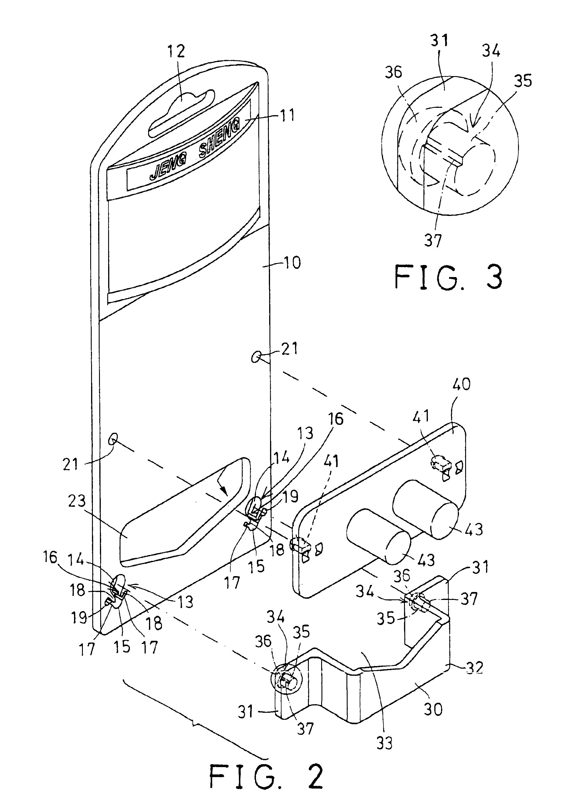 Tool holding and displaying device