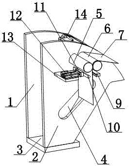 Tensioning device for conveyer belt of paper feeding machine driving mechanism