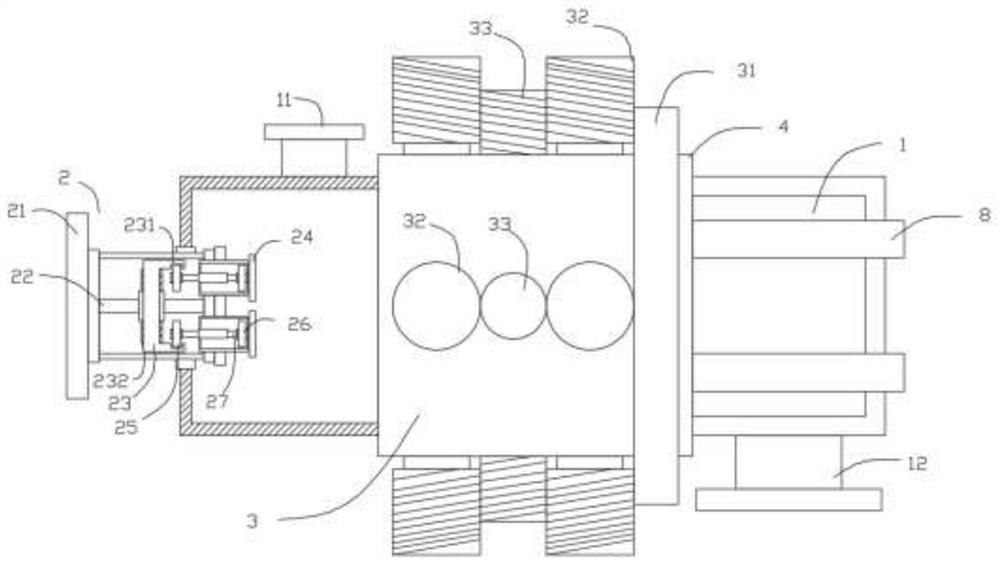 Equipment for ultrasonically disintegrating municipal sludge to reduce water content of sludge