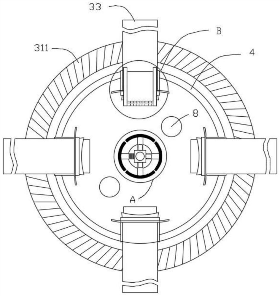 Equipment for ultrasonically disintegrating municipal sludge to reduce water content of sludge