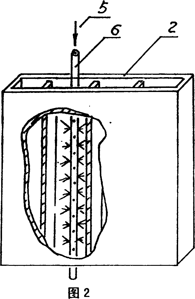 Composite hollow ceramic solar energy heat collection plate production method