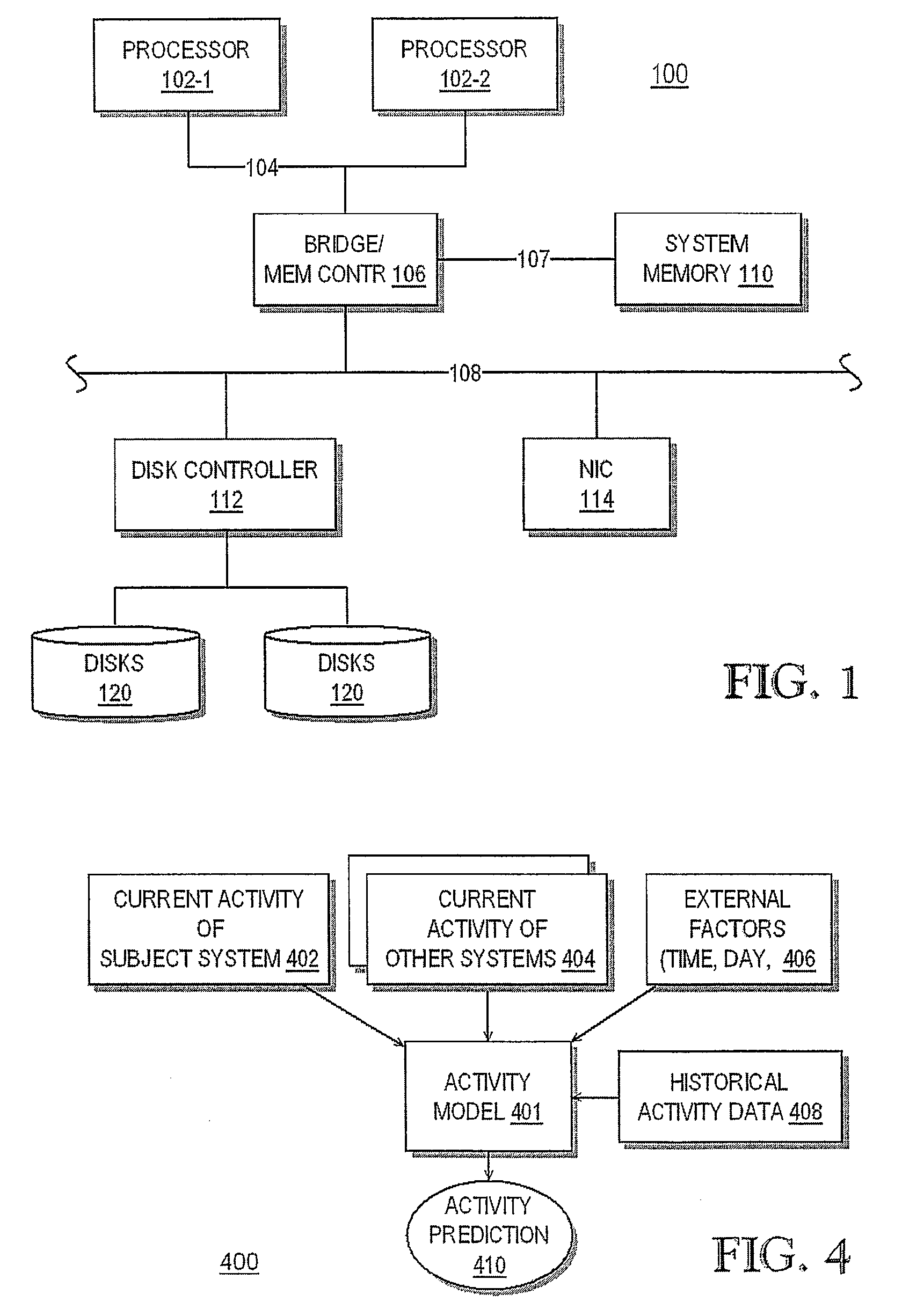 Performance conserving method for reducing power consumption in a server system