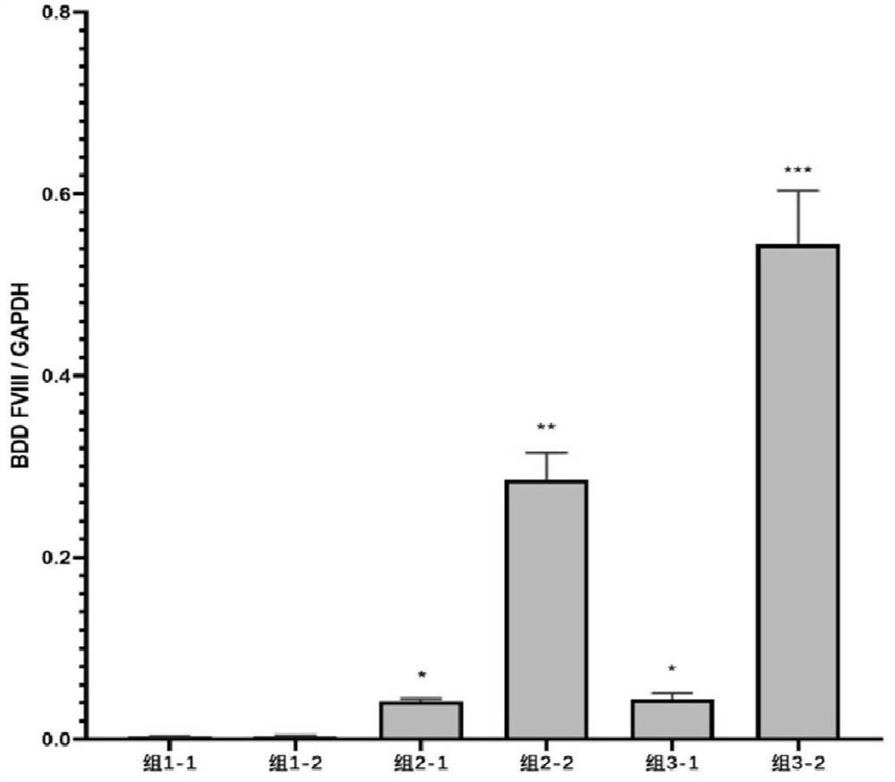 Product for treating hemophilia A and application thereof