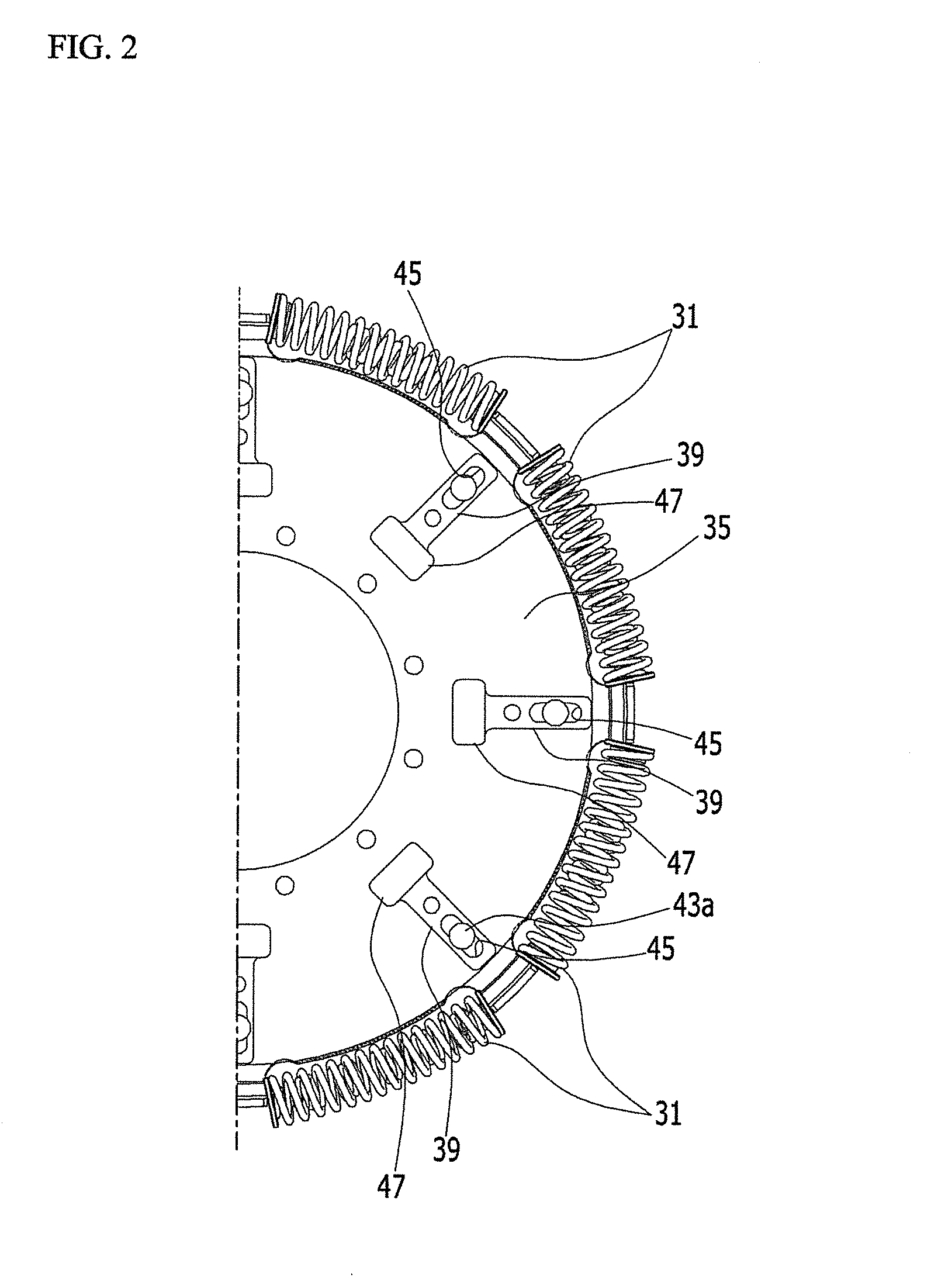 Torque converter in vehicle