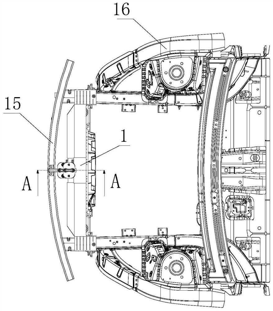 Universal front-end module, cabin assembly and automobile