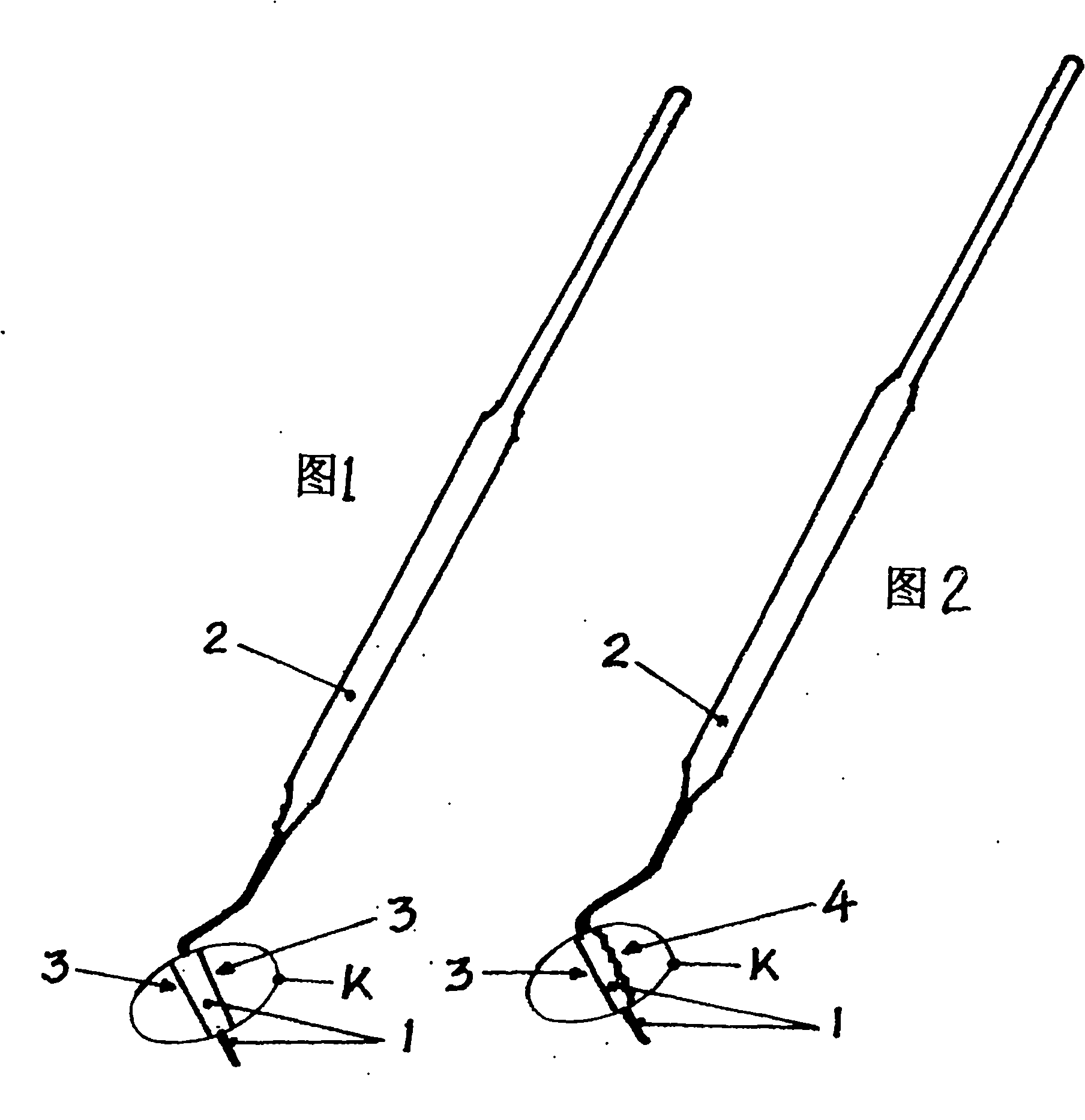 Special dental operation instruments in root canal filling therapy and preparation method thereof