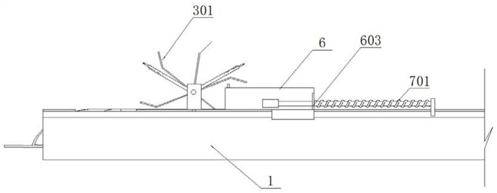 Hydraulic engineering chute structure