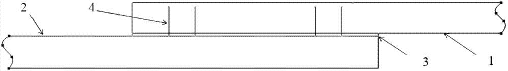 Composite material and metal connection structure and forming method thereof