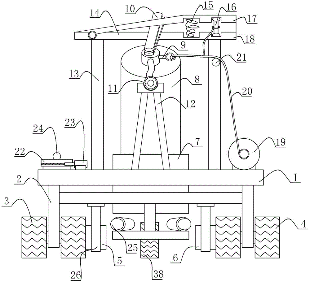 Movable automatic fire extinguishing robot and fire extinguishing method thereof