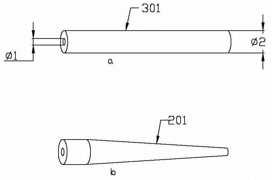 Pump fiber combiner manufacturing method for large power fiber laser