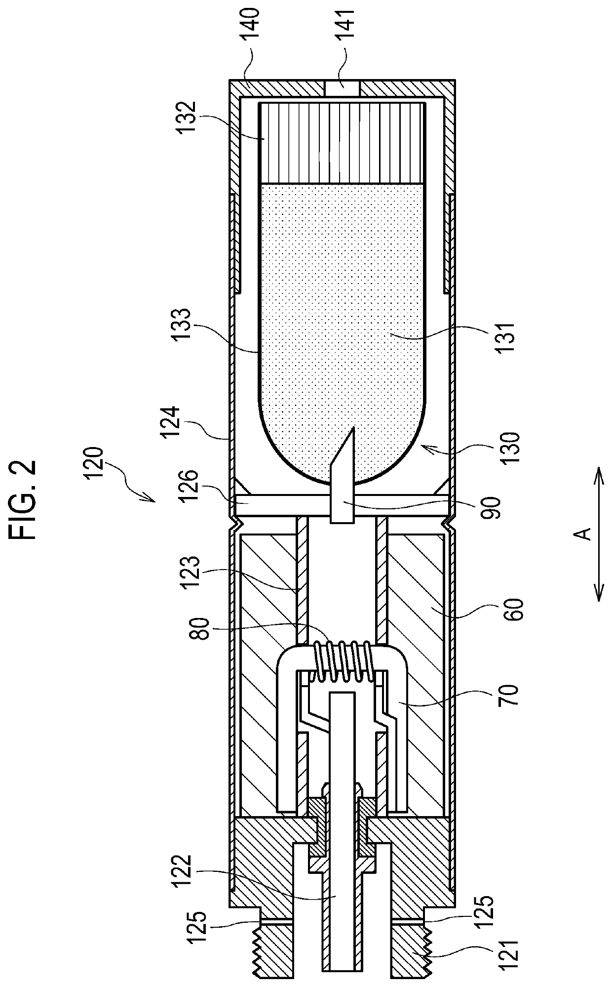 Non-burning type flavor inhaler