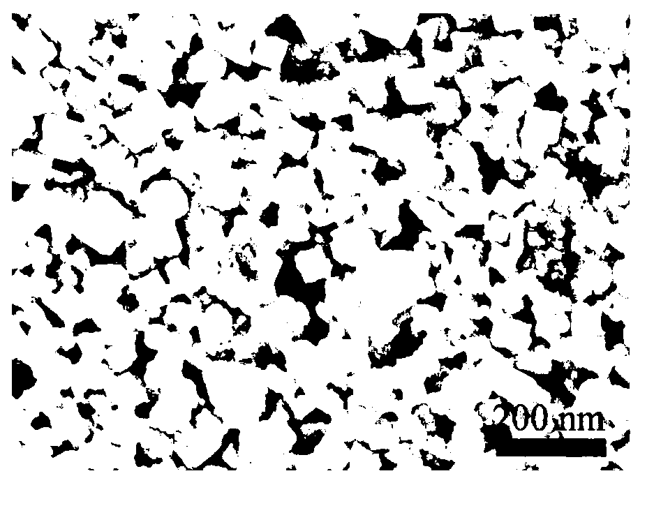 Method for directly synthesizing lead sulfide cube nano particle film