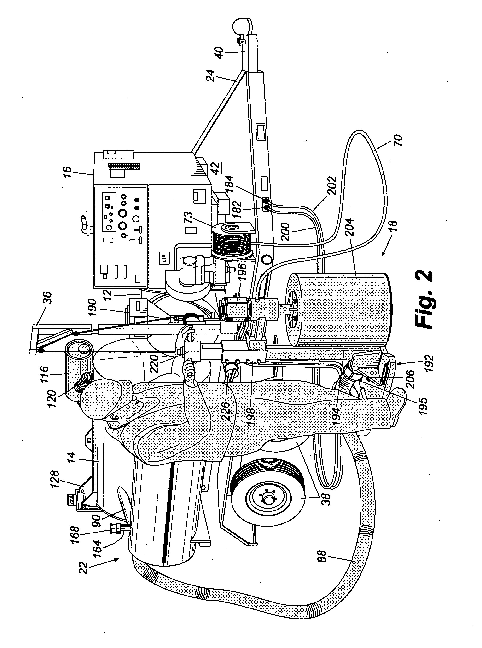 Digging and backfill apparatus