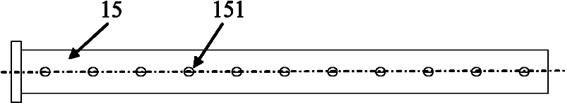 Withdrawal and straightening unit line cleaning system