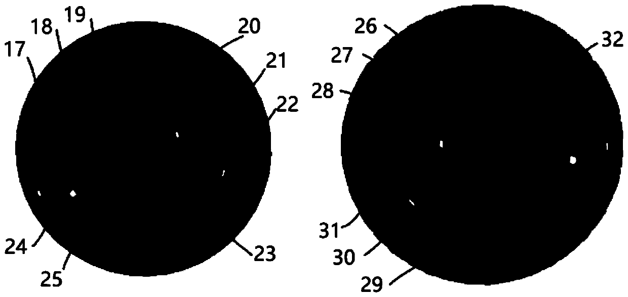 A rotary combination valve and method for fixed-bed chemical chain hydrogen production