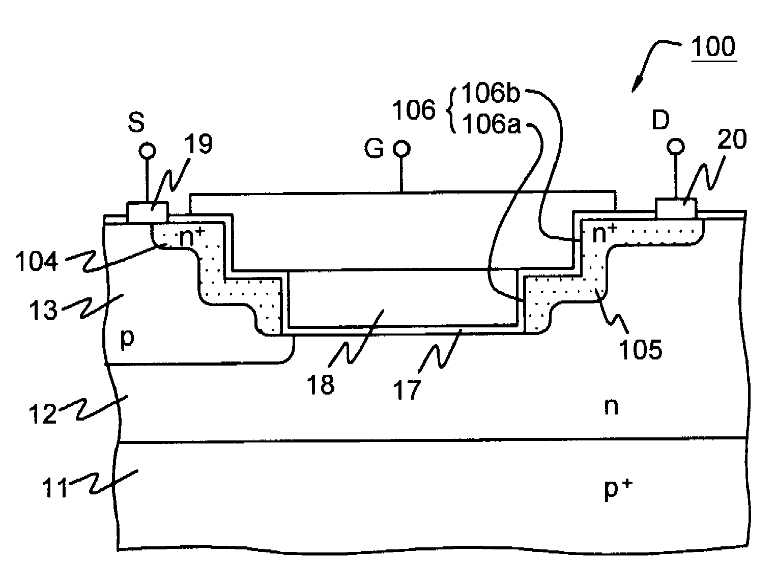 Lateral mosfet and manufacturing method thereof