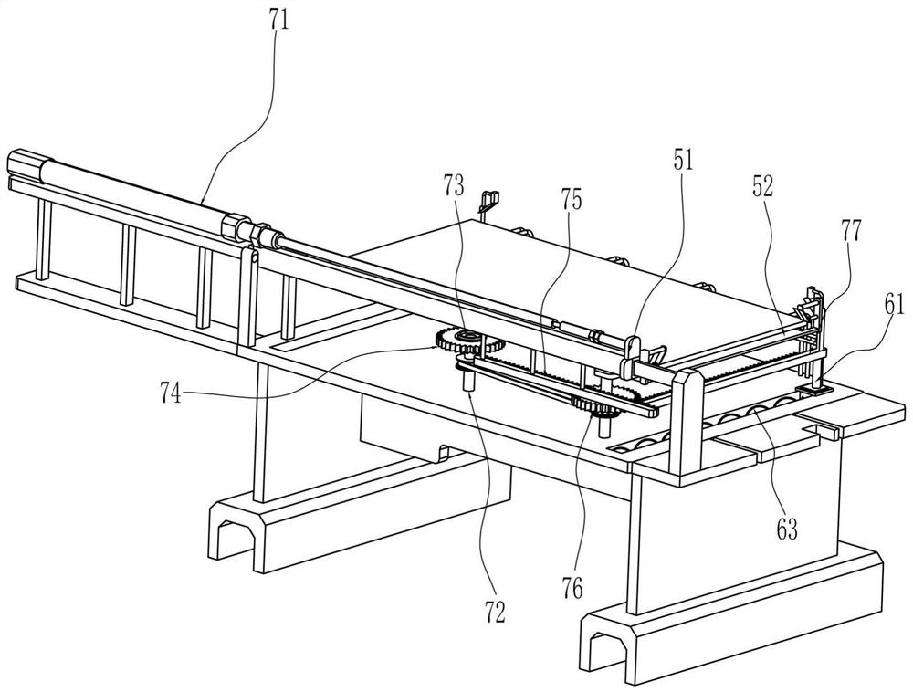 A sound-absorbing board scraping device for engineering construction