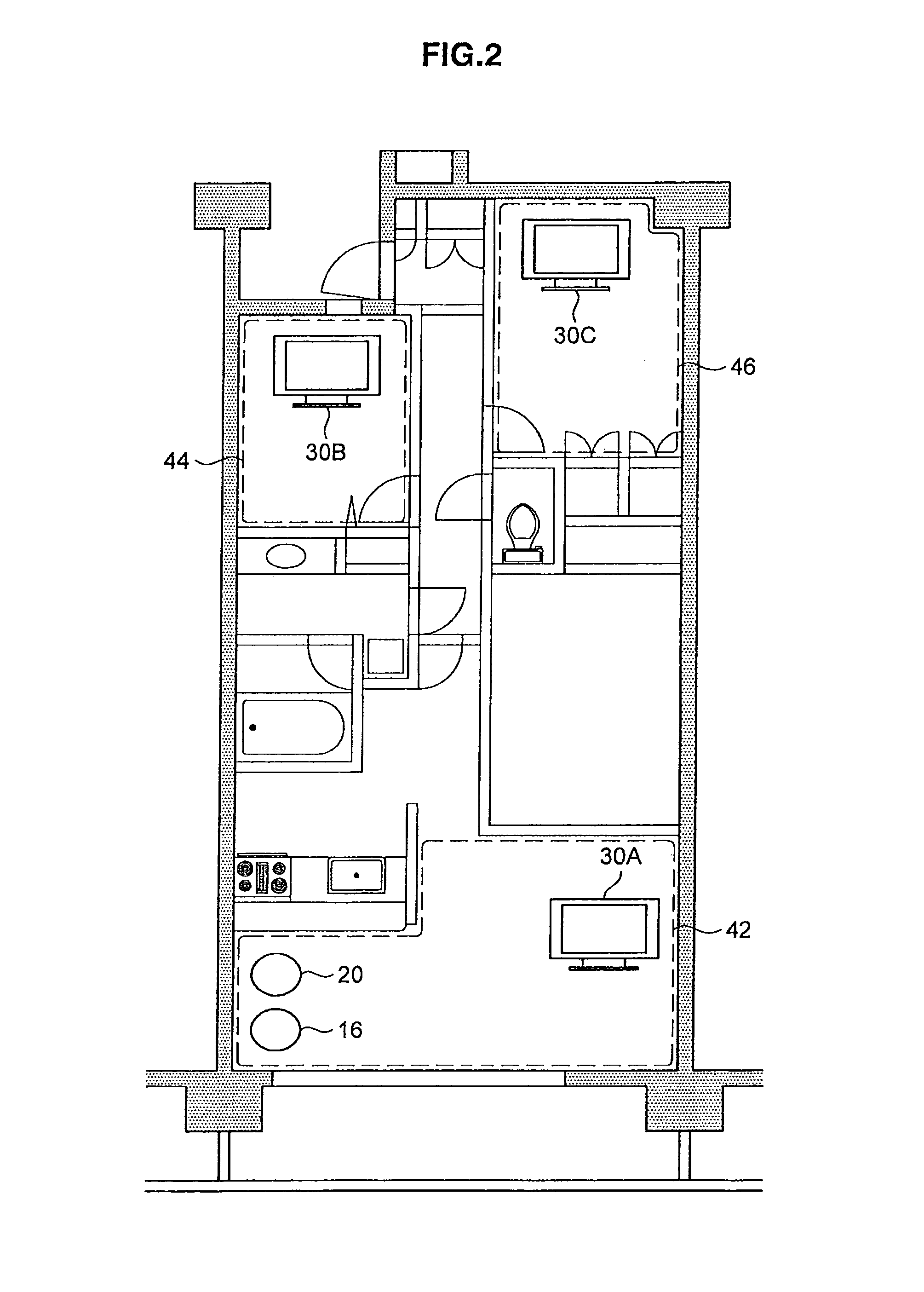 Content transmission device, program, parental level determination method, and content transmission system