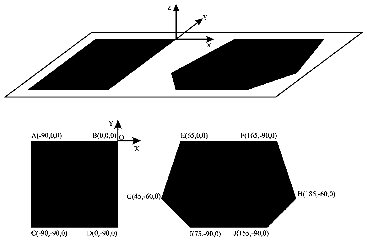 Numerical control NC code virtual and real verification method based on RGB-D camera