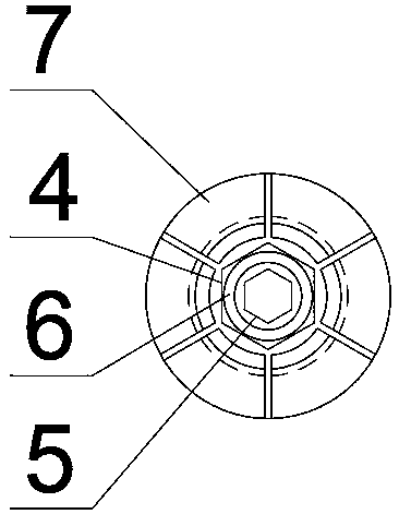 Segmented anchored connectible extension anchor rod and installation device thereof