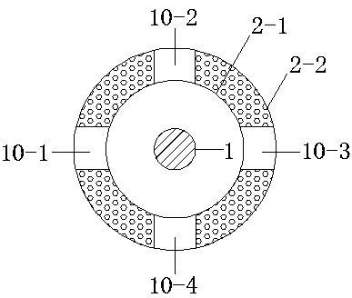 A phase change energy storage casing type geothermal heat exchanger