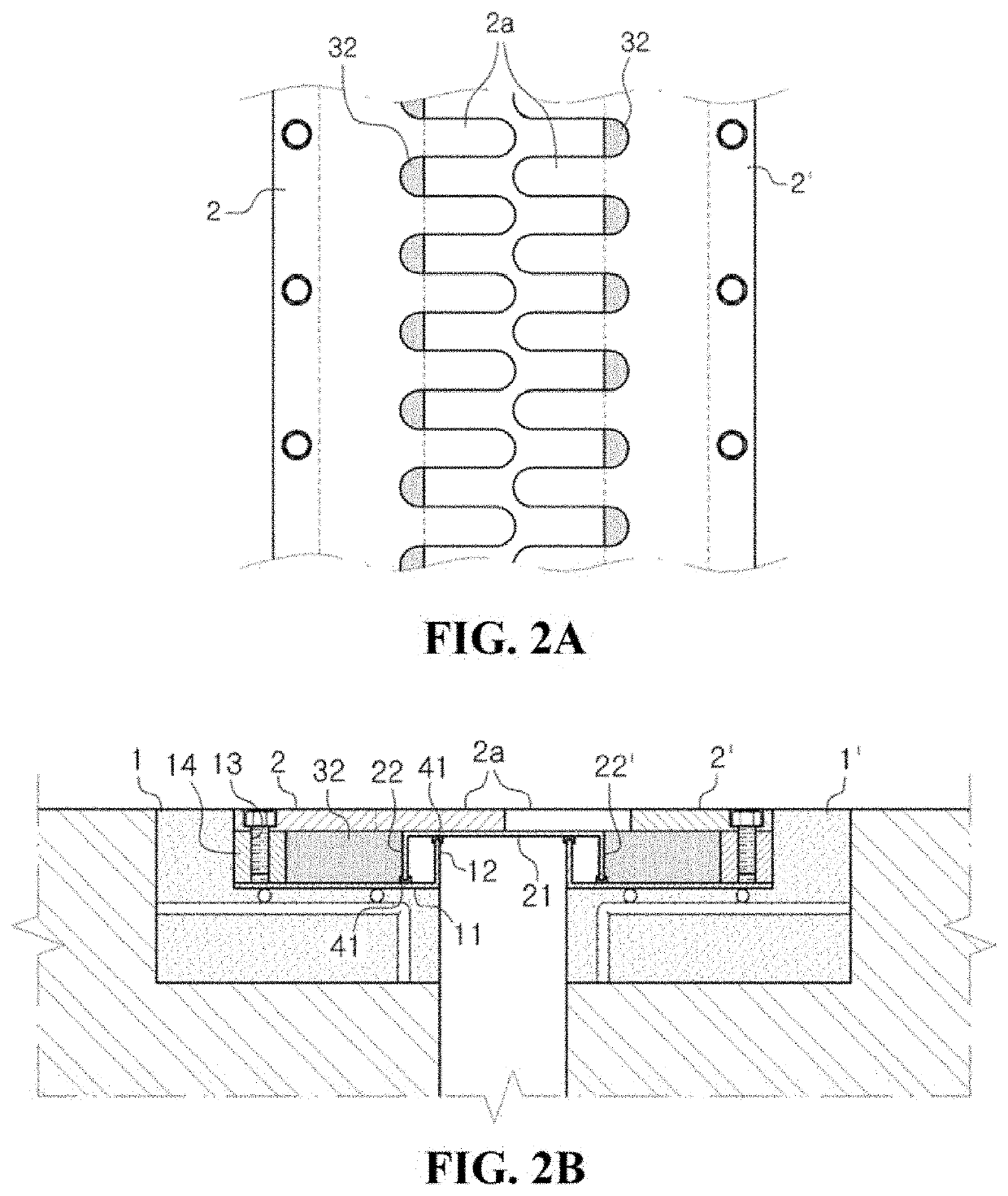 Finger-type expansion joint device without drainage sheet