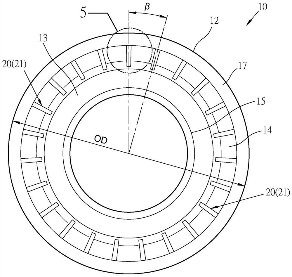 Tire with tire bead structure