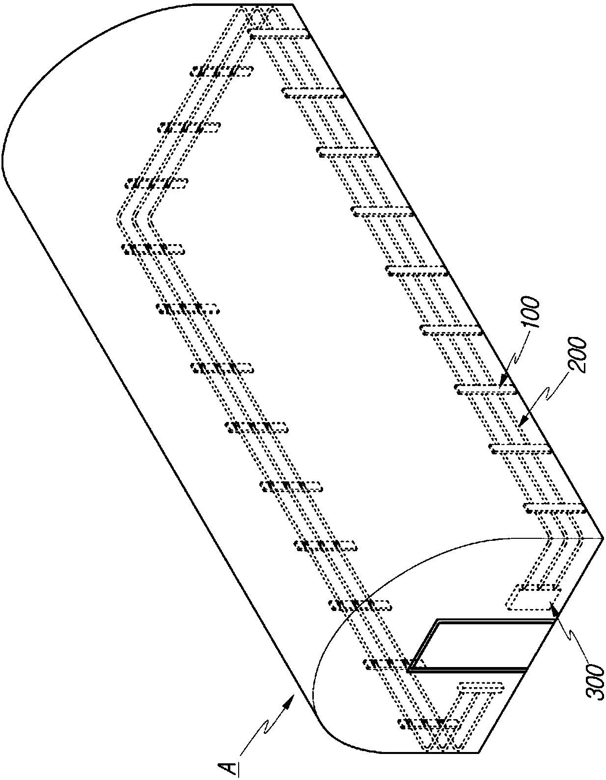 Natural rotating convention-type heating system