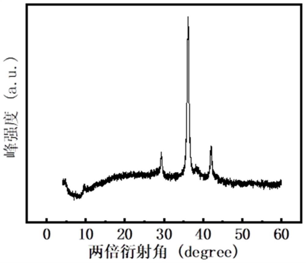 A conductive metal organic framework nanorod array composite material and its preparation and application