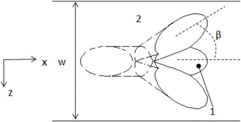 Air film cooling hole structure