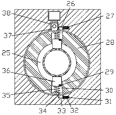 Non-joint automatic connecting device for PVC pipes