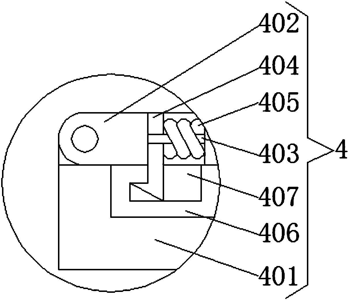 Fermentation device convenient to clean up for bioengineering