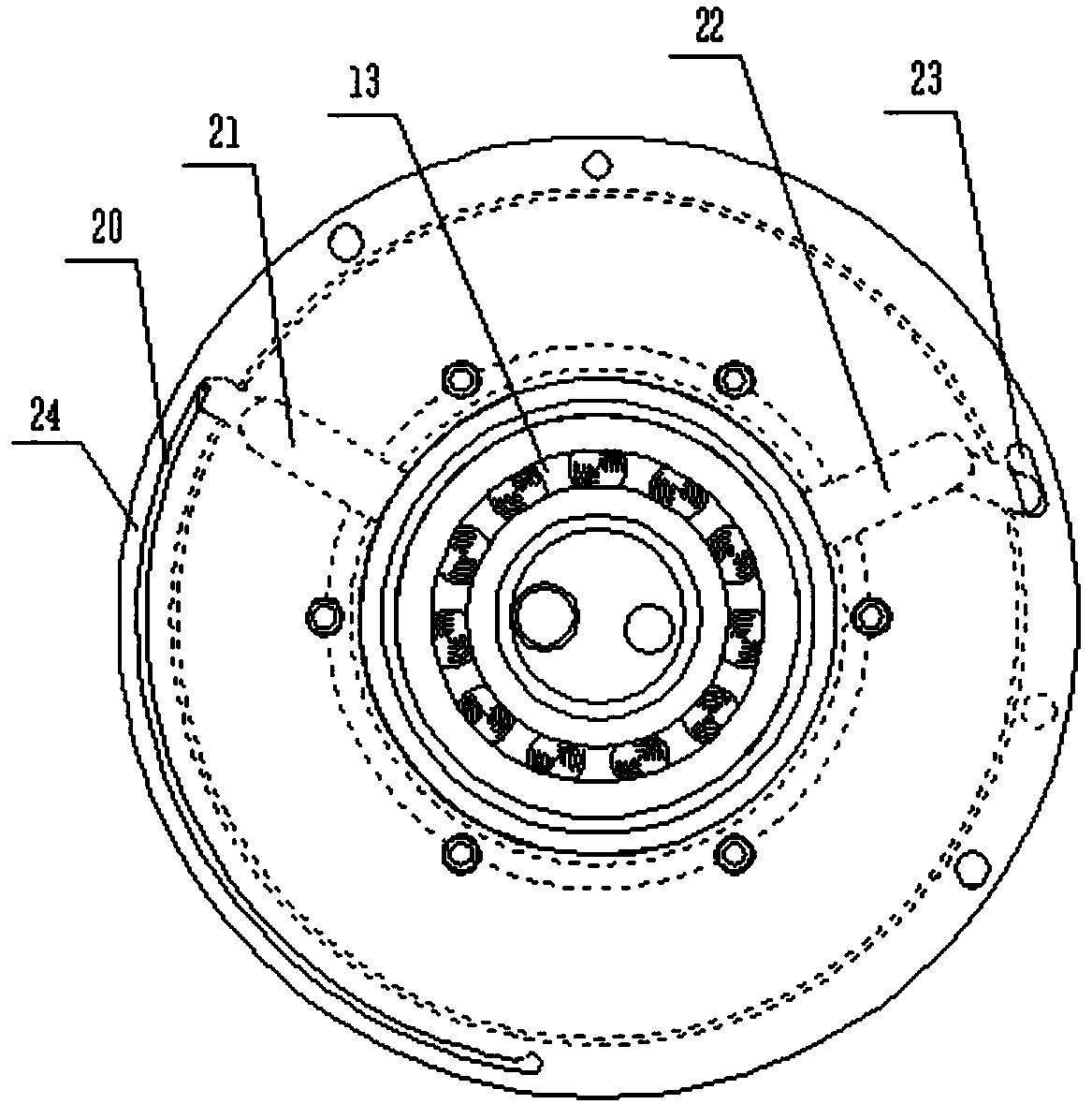 Improved electric compressor for new energy automobile