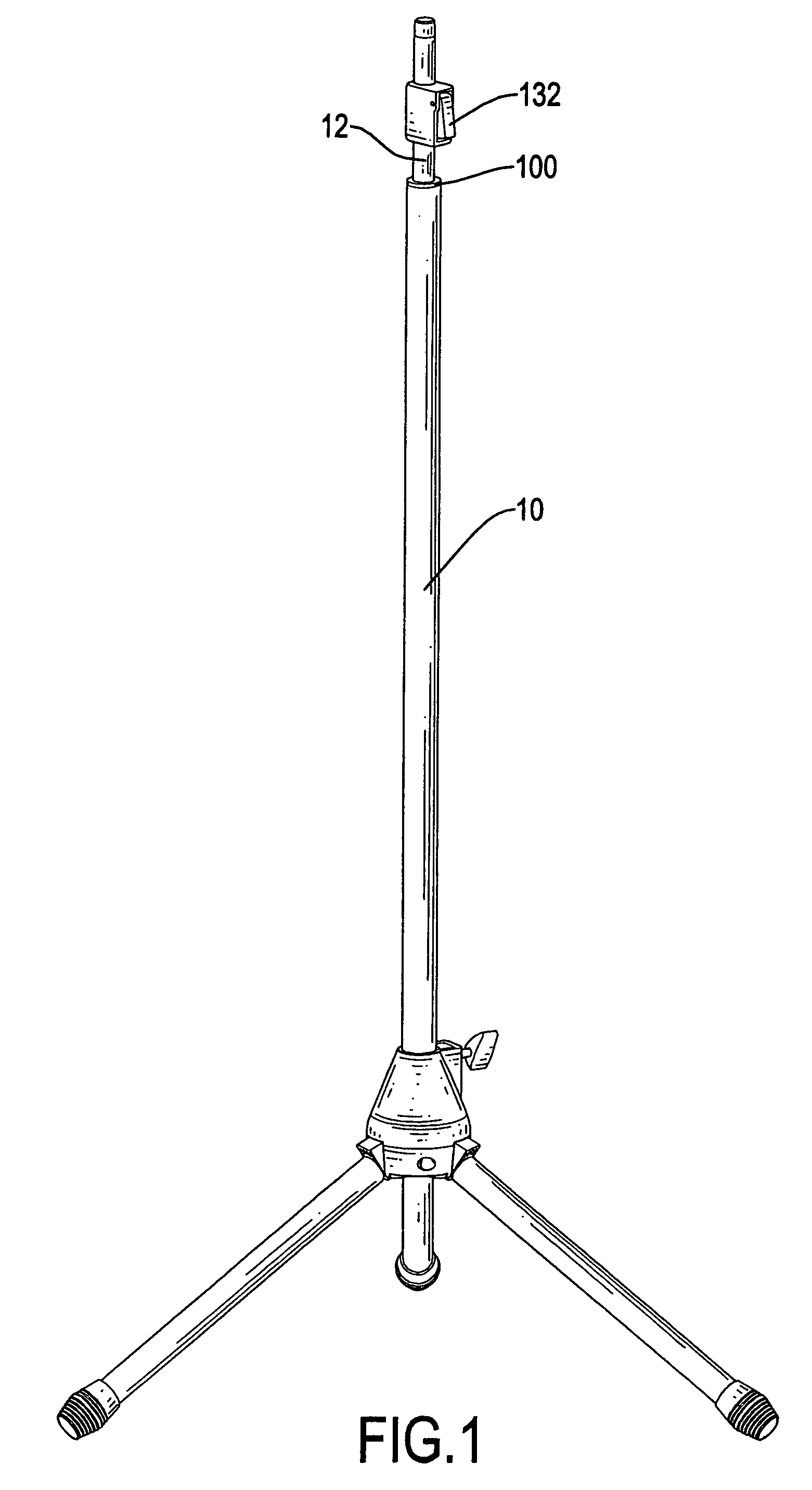 Quick-acting telescopic tube