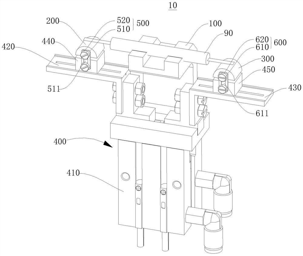 Tab correction device