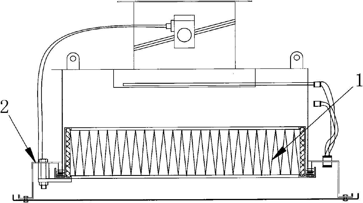 Box structure for filter