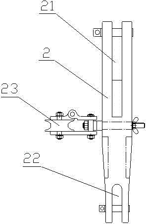 Replacing method of strain-resistant single-hole plate insulator string