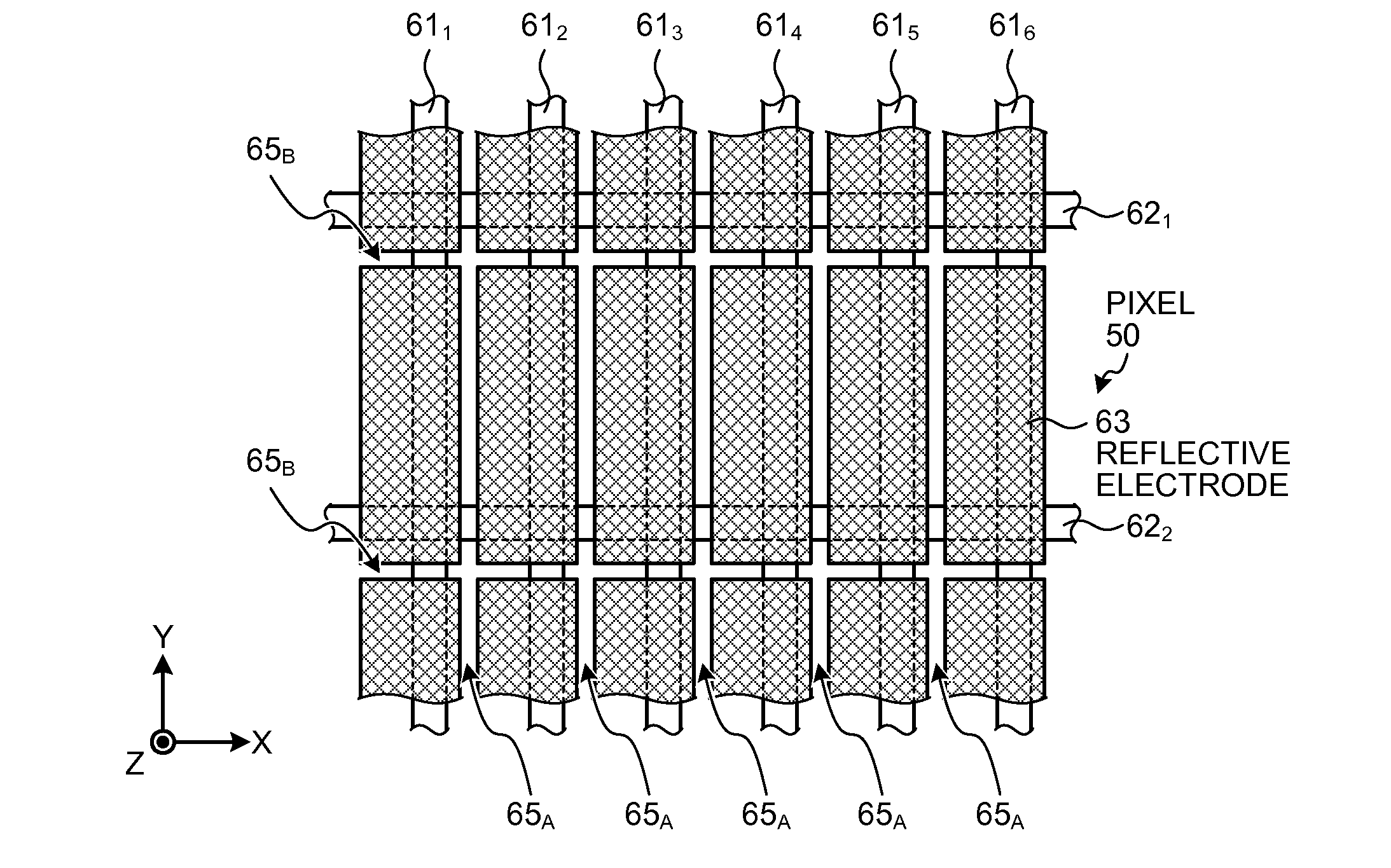 Transflective display device, electronic apparatus, and method of driving transflective display device