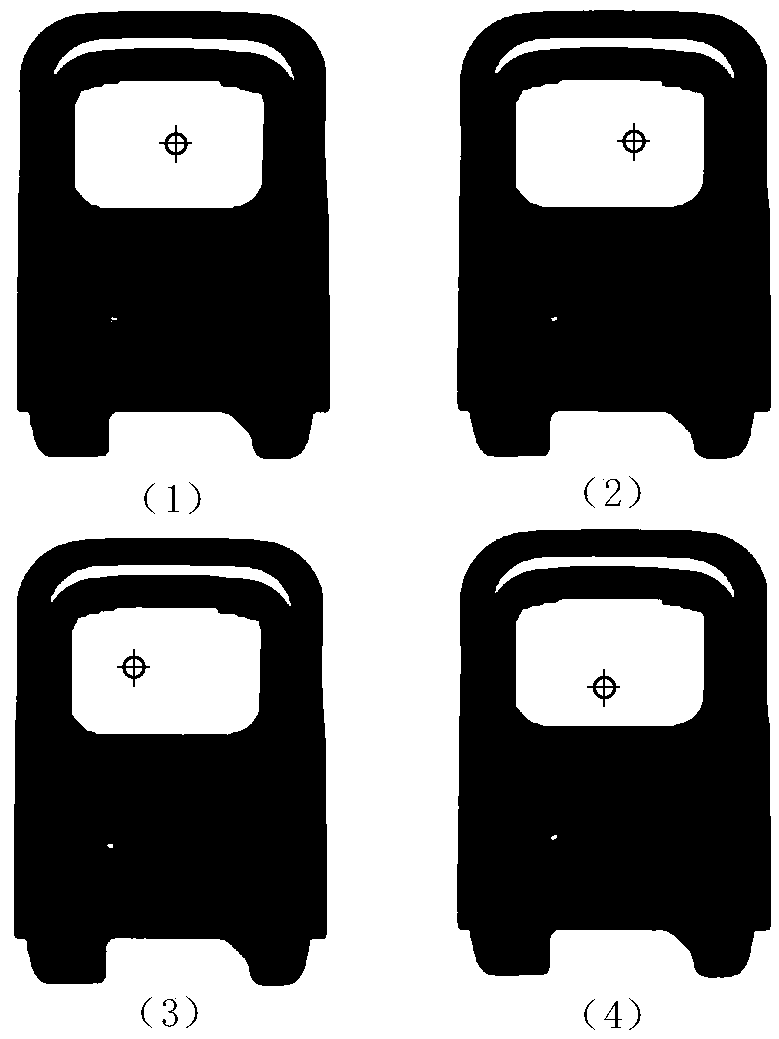 Sighting telescope display method and equipment in virtual environment and storage medium