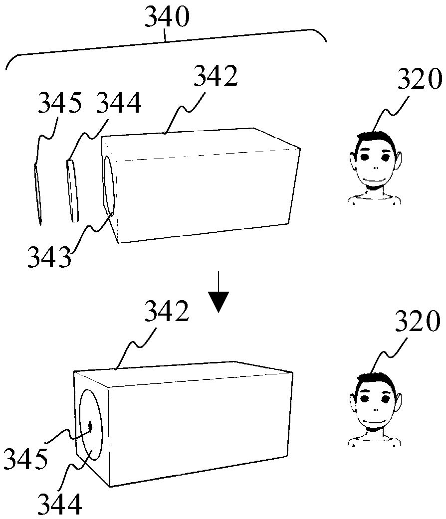 Sighting telescope display method and equipment in virtual environment and storage medium